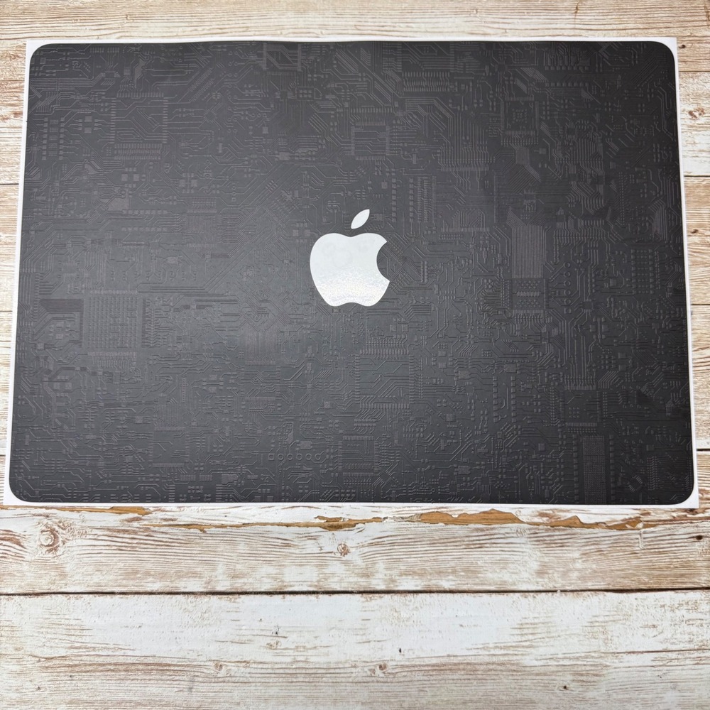 dbrand MacBook Air 13 2022- Present Skin Black Circuit 3 piece Vinyl Decal